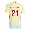 Officiële Voetbalshirt Spanje Mikel Oyarzabal 21 Uit EK 2024 - Heren